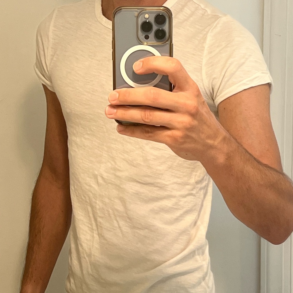 H&M Classic Cream Tee